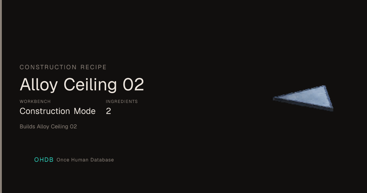 Alloy Ceiling 02