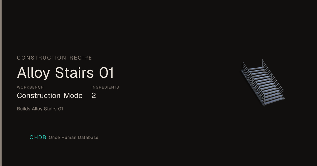 Alloy Stairs 01