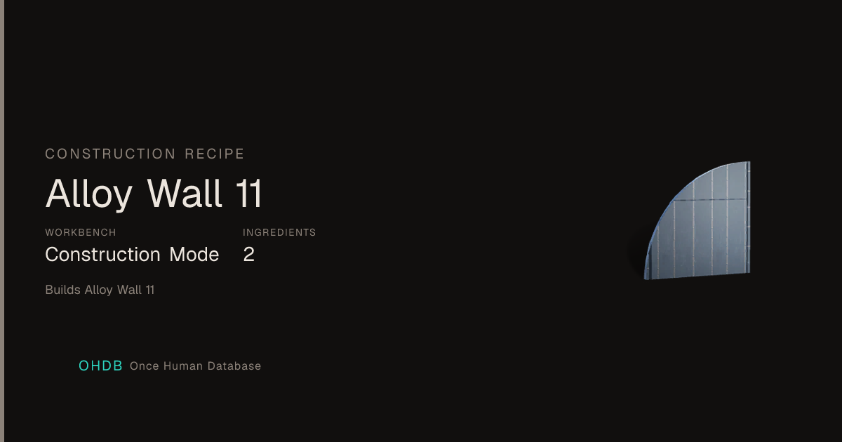 Alloy Wall 11
