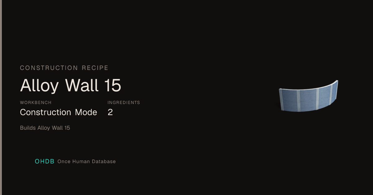 Alloy Wall 15