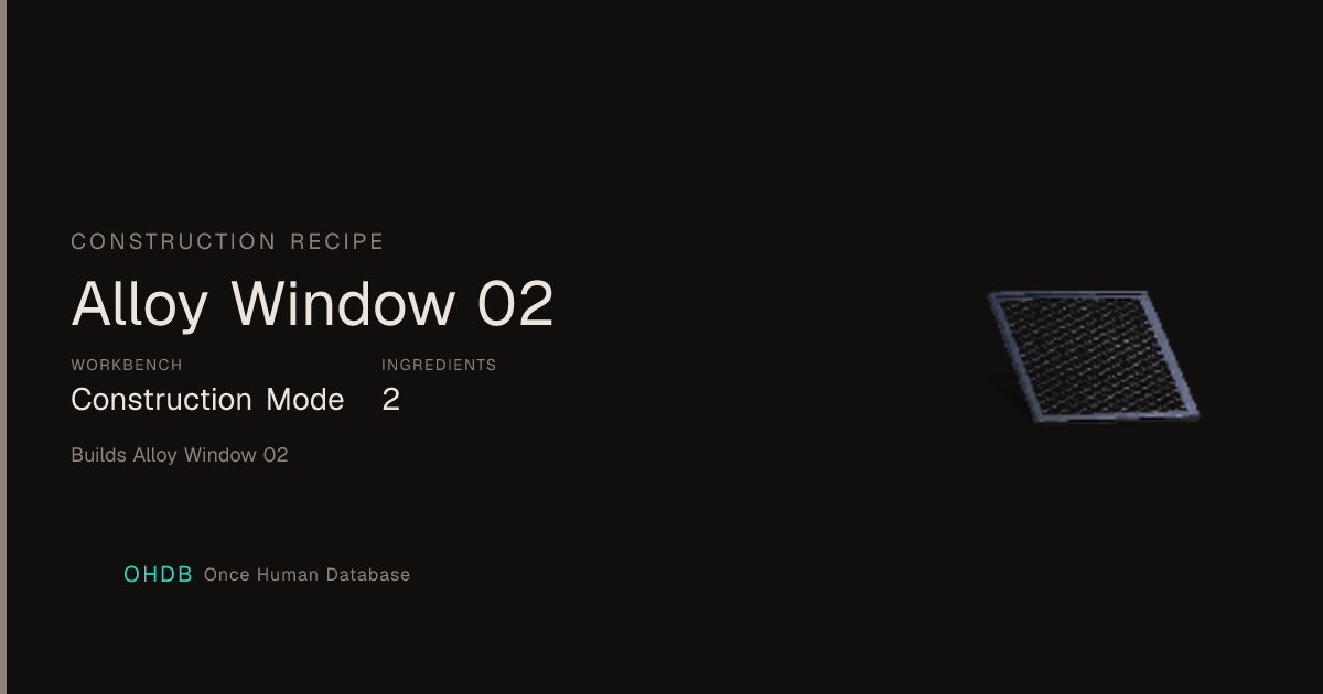 Alloy Window 02