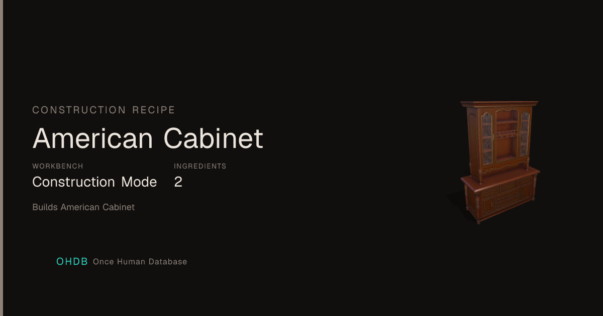 American Cabinet