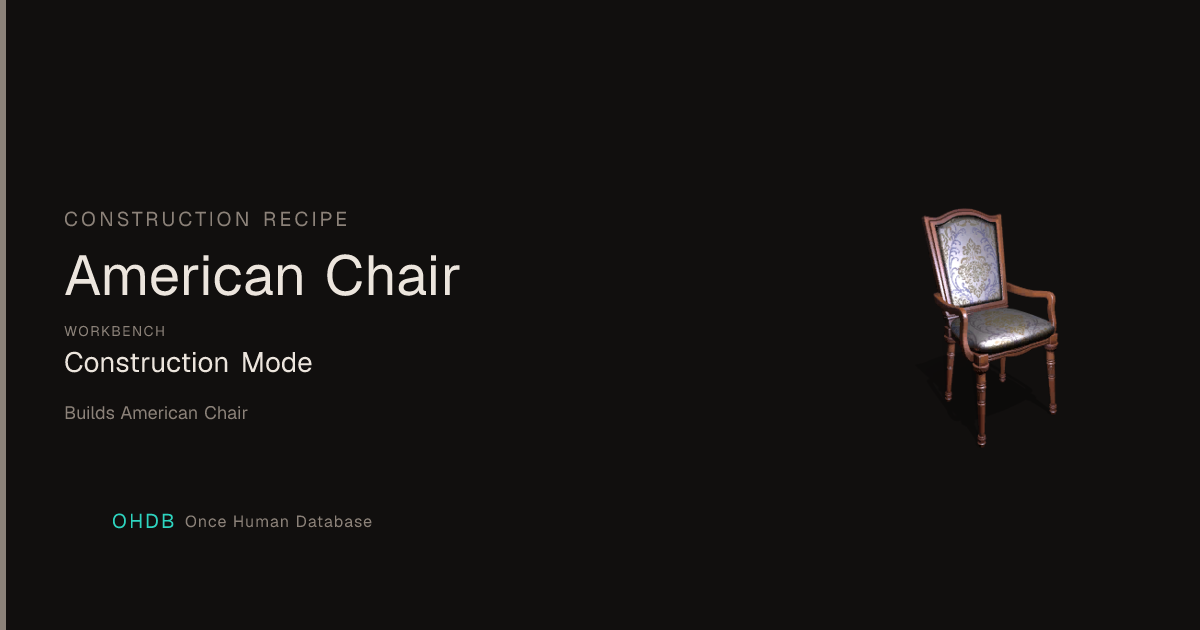 American Chair