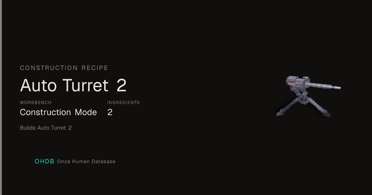 Auto Turret 2