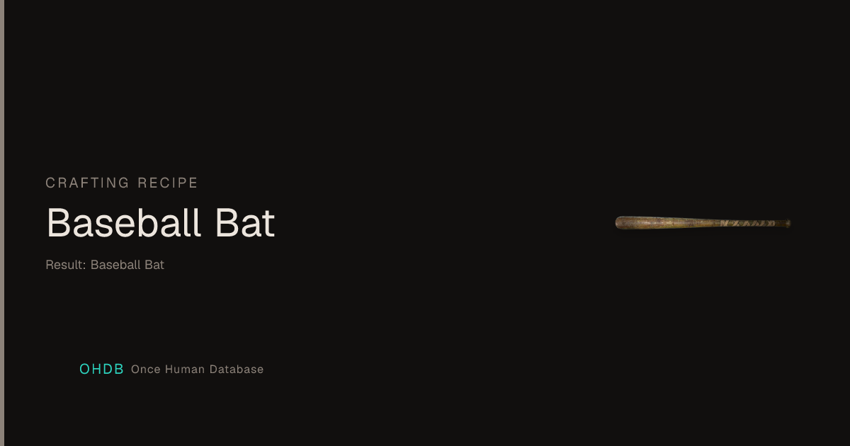 Baseball Bat