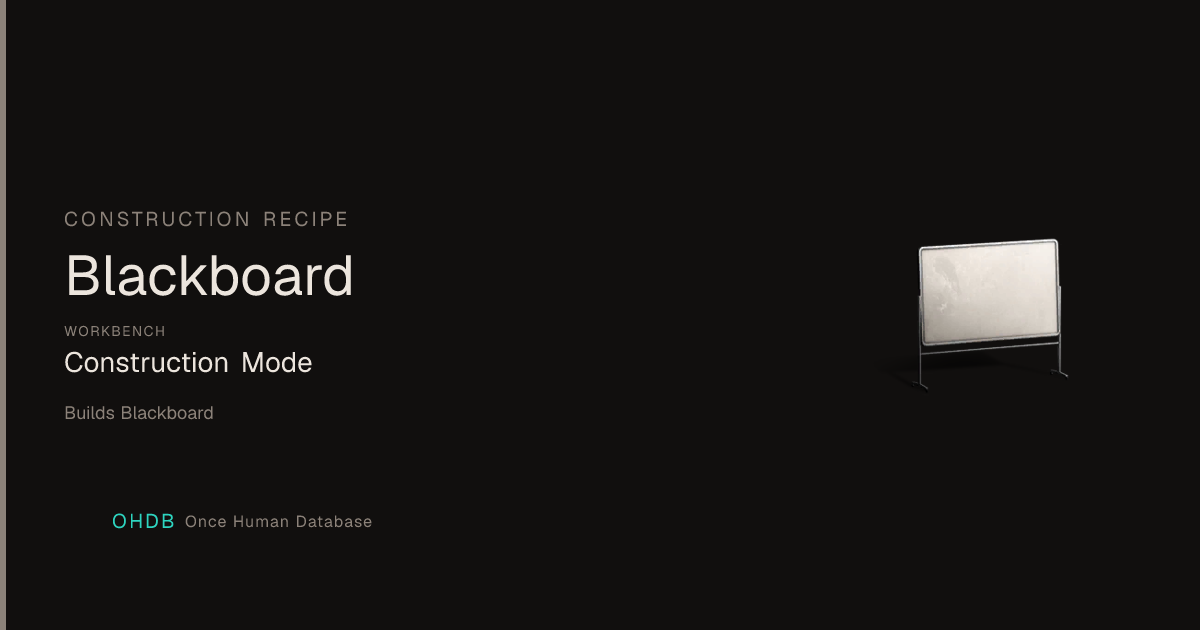 Blackboard