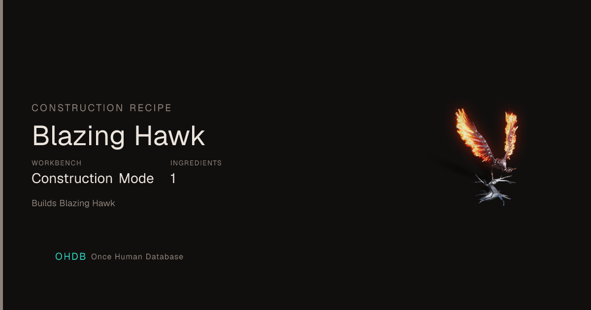 Blazing Hawk