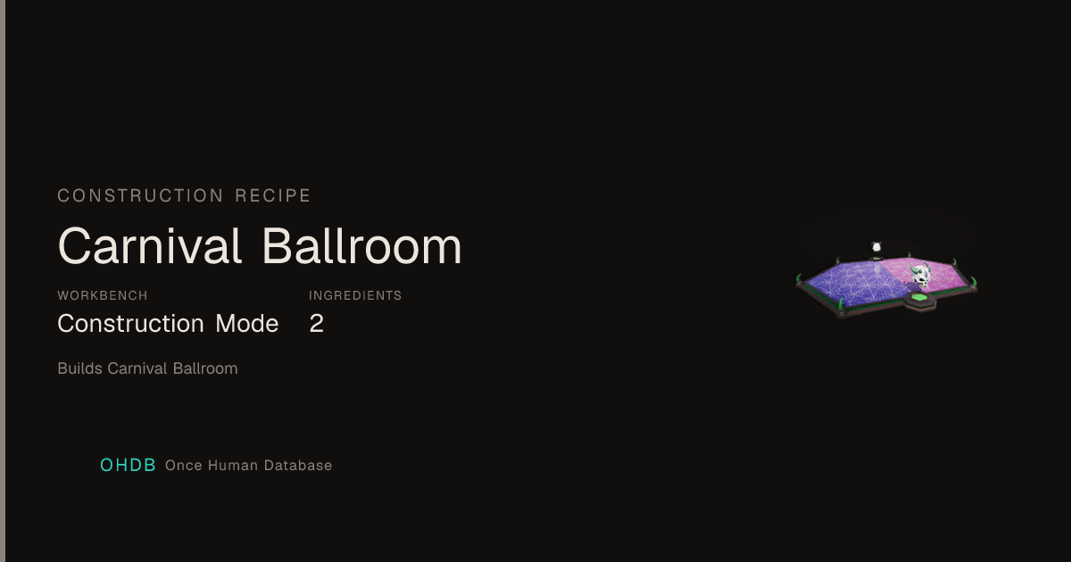 Carnival Ballroom