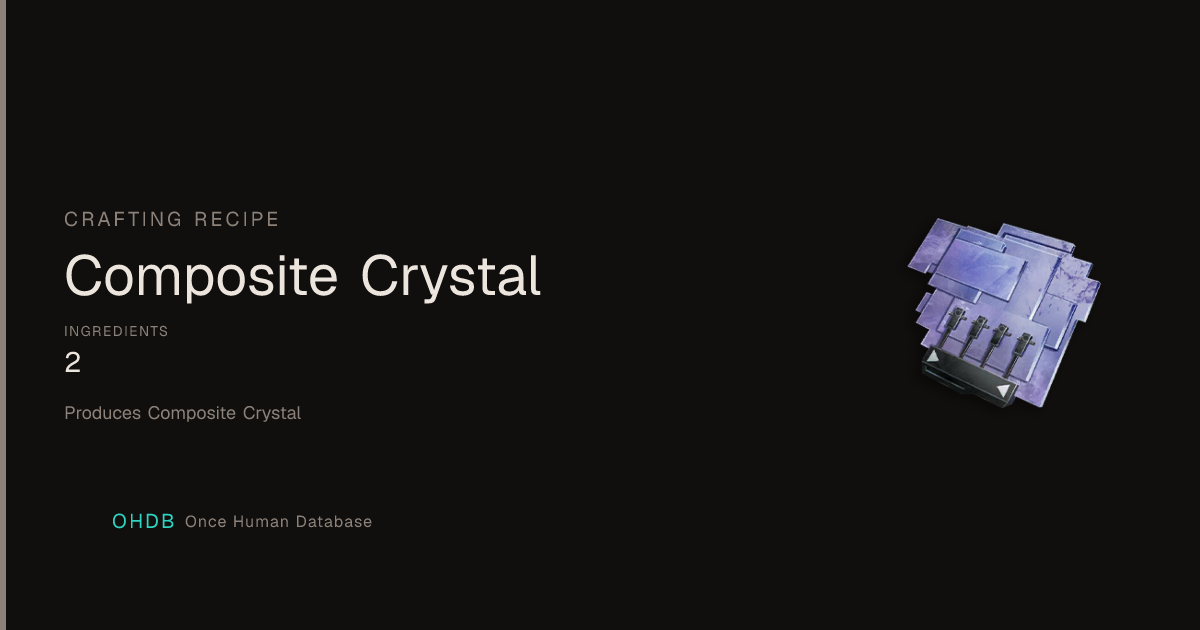 Composite Crystal