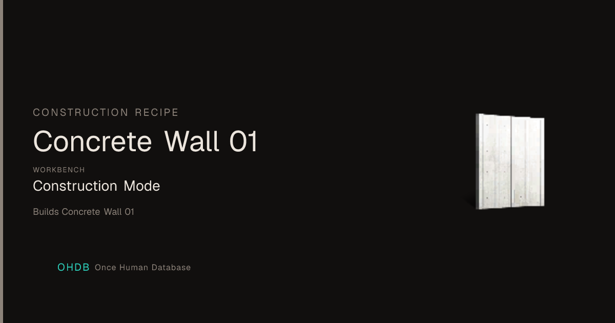 Concrete Wall 01