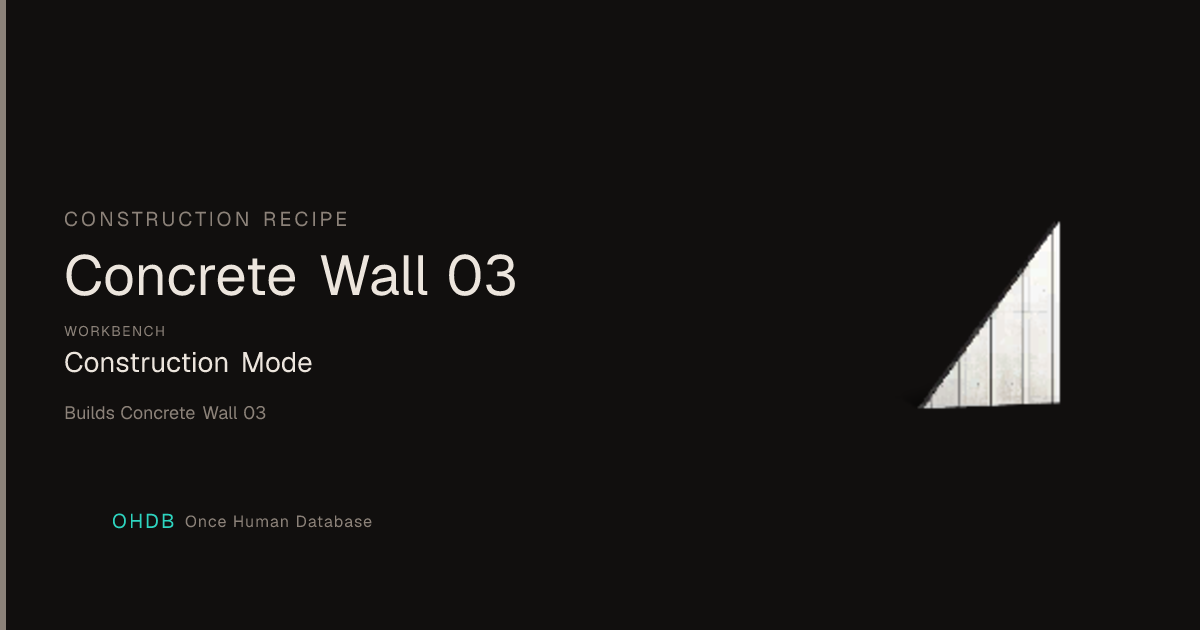 Concrete Wall 03