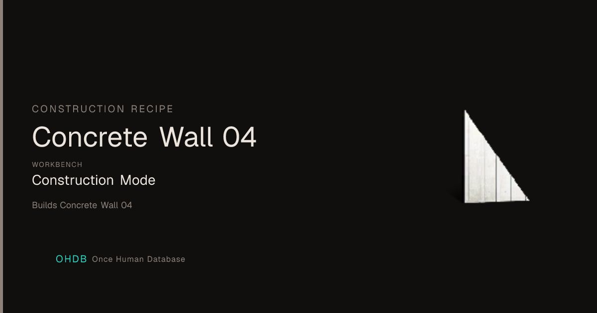 Concrete Wall 04