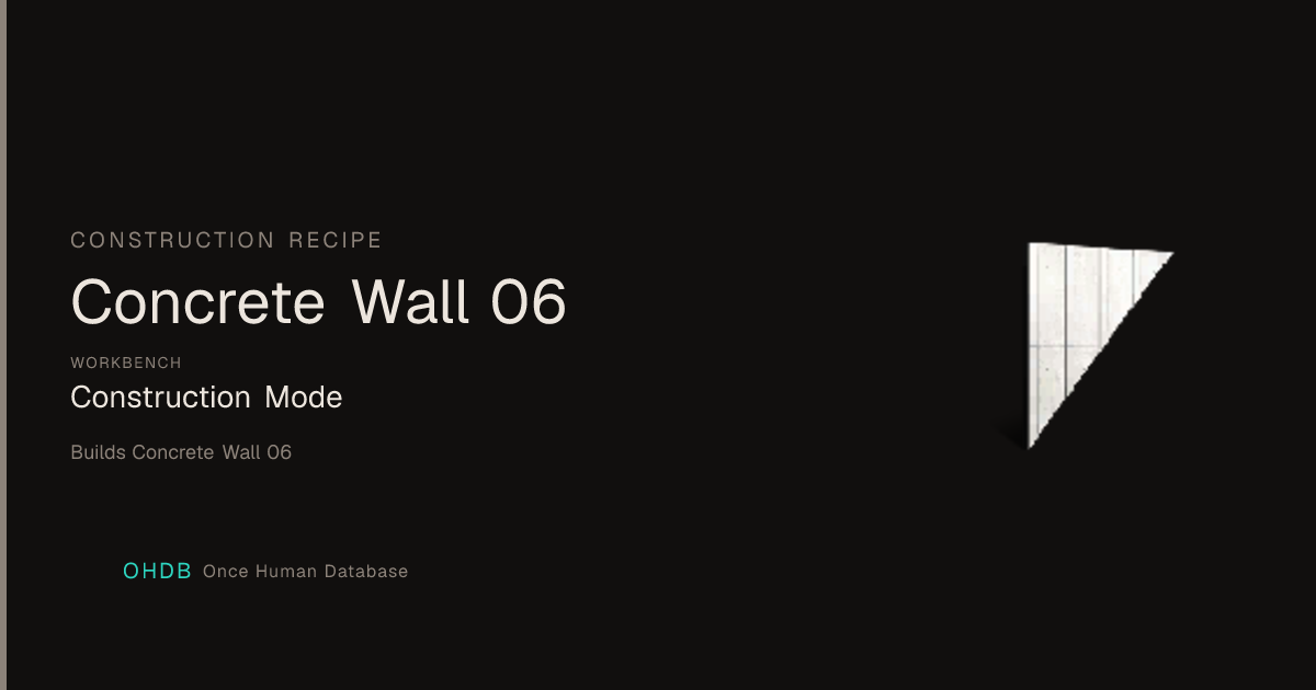 Concrete Wall 06