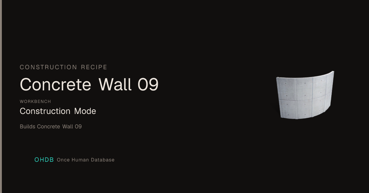 Concrete Wall 09