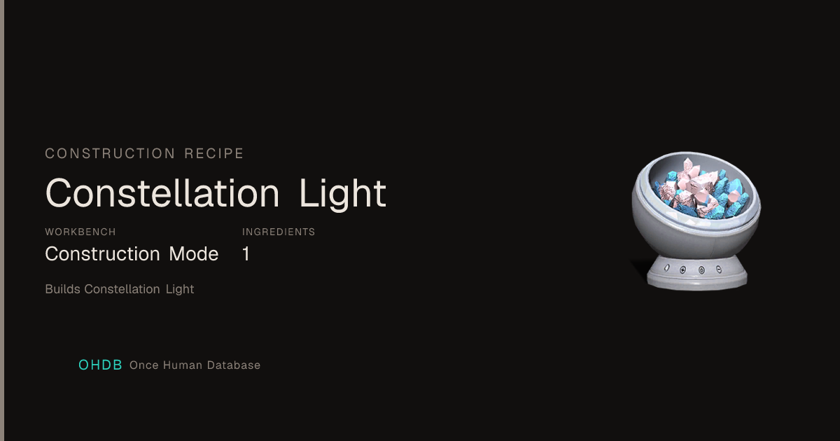 Constellation Light