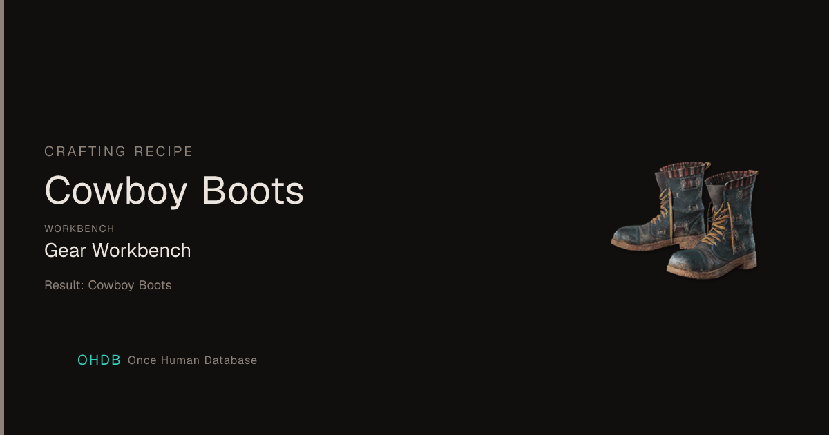 Cowboy Boots