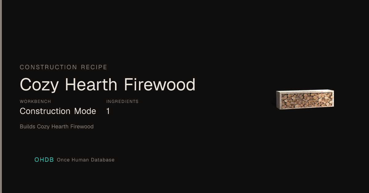 Cozy Hearth Firewood
