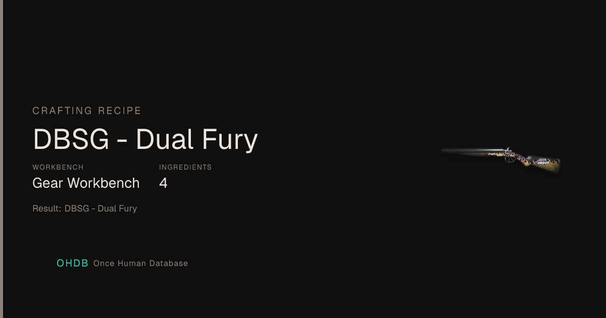 DBSG - Dual Fury