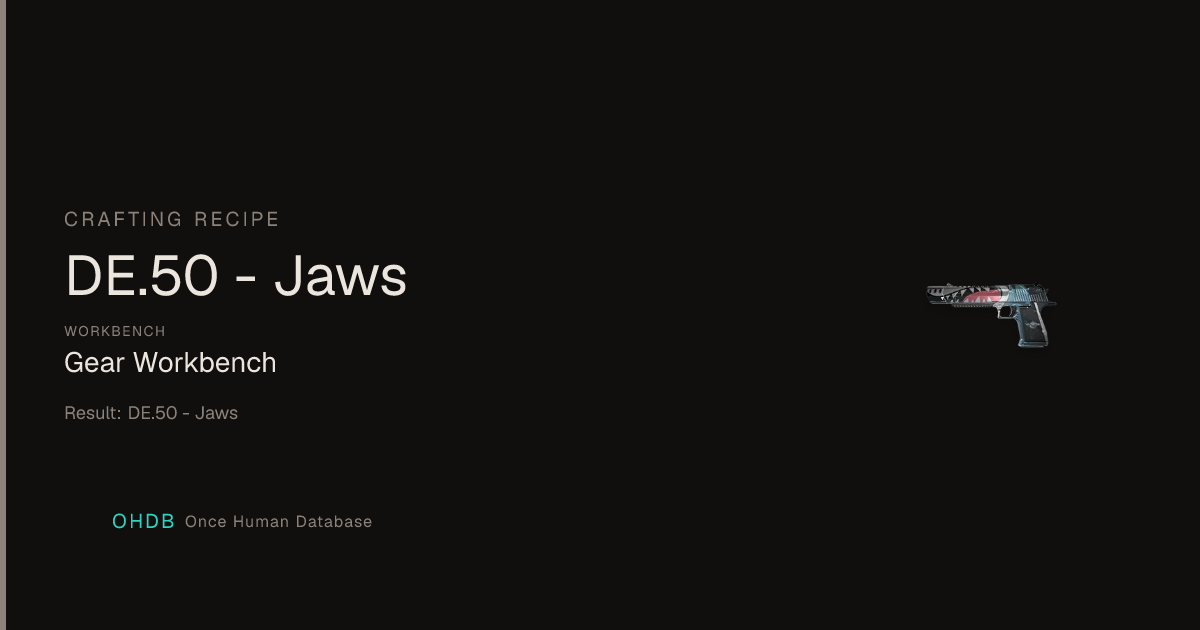 DE.50 - Jaws