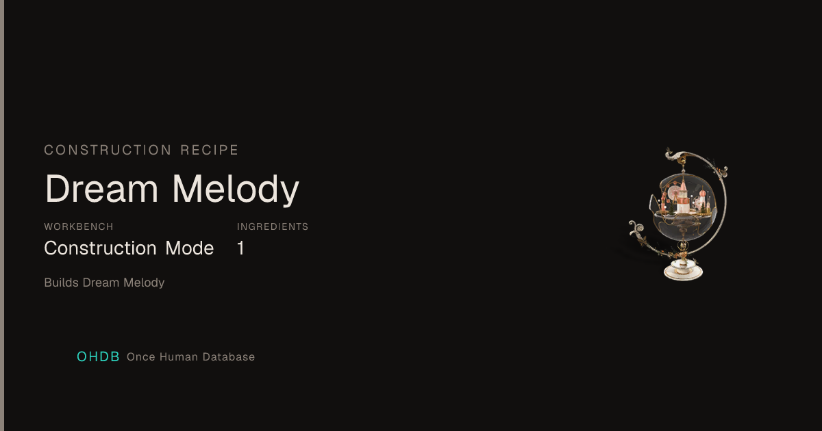 Dream Melody