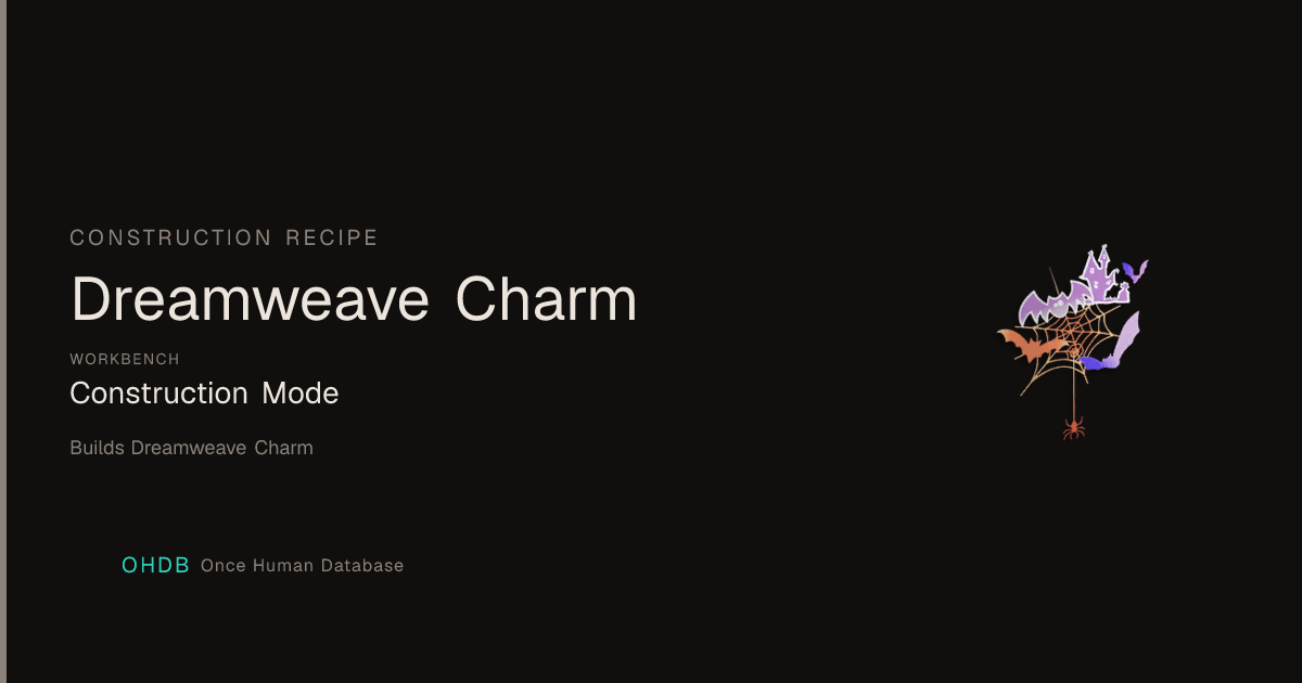 Dreamweave Charm