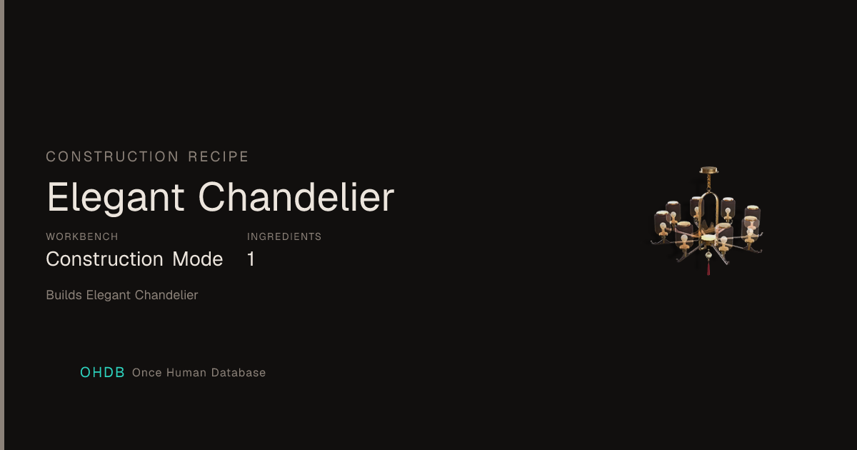 Elegant Chandelier