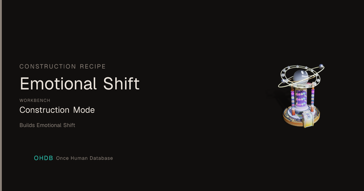 Emotional Shift