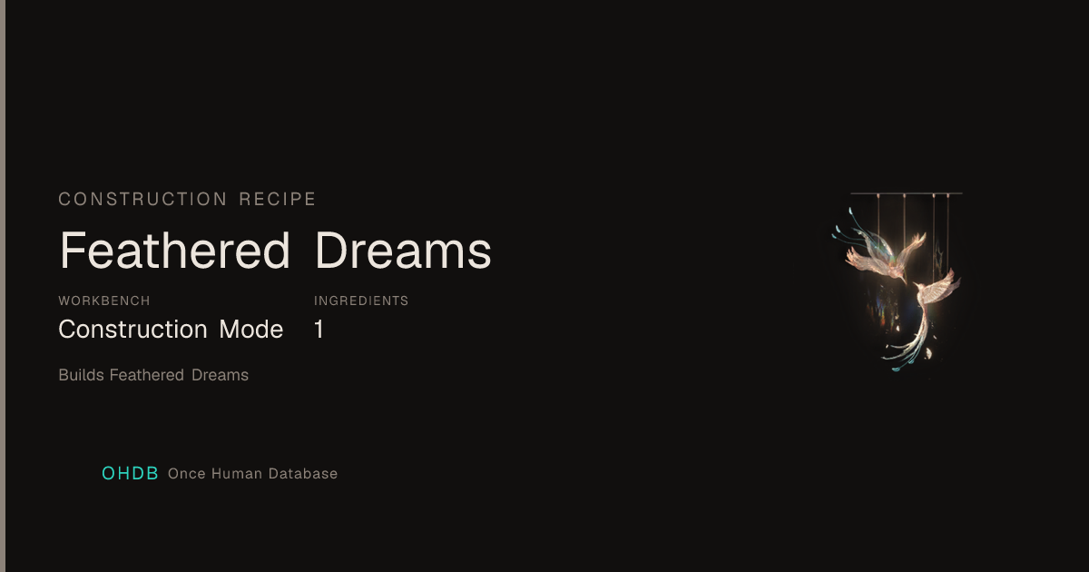 Feathered Dreams