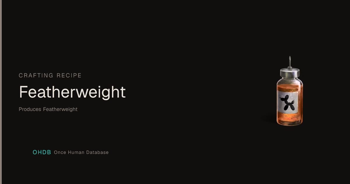 Featherweight