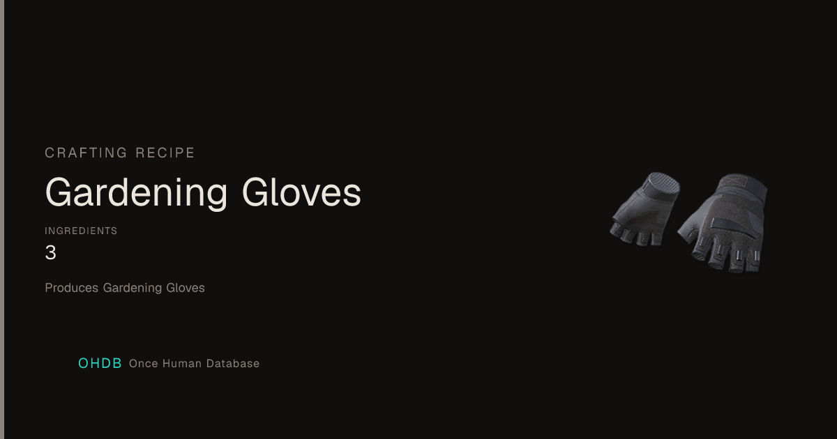 Gardening Gloves