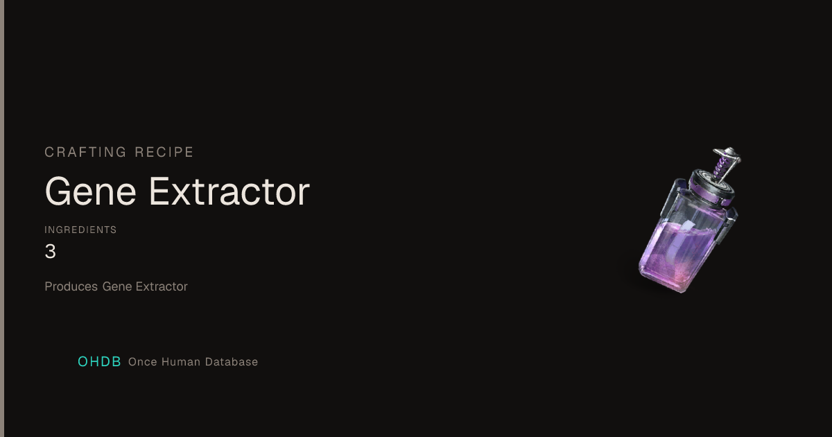 Gene Extractor