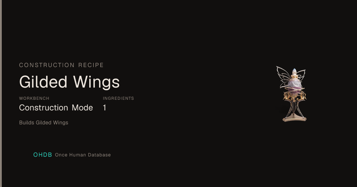 Gilded Wings