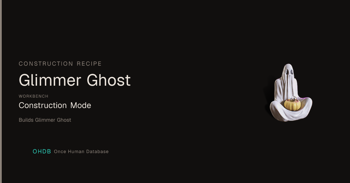 Glimmer Ghost