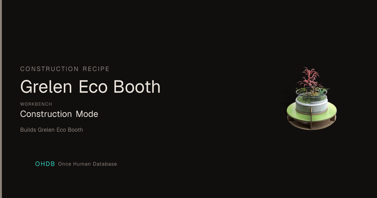 Grelen Eco Booth