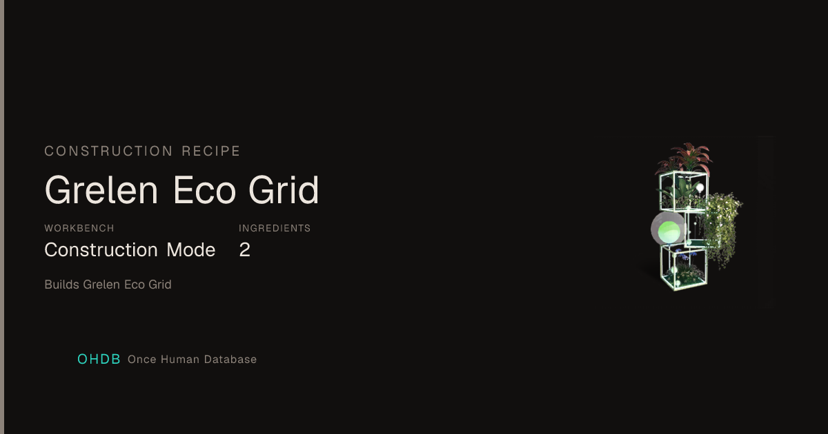 Grelen Eco Grid