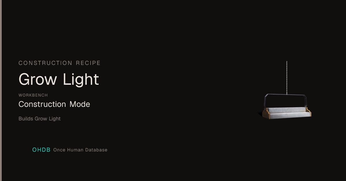 Grow Light