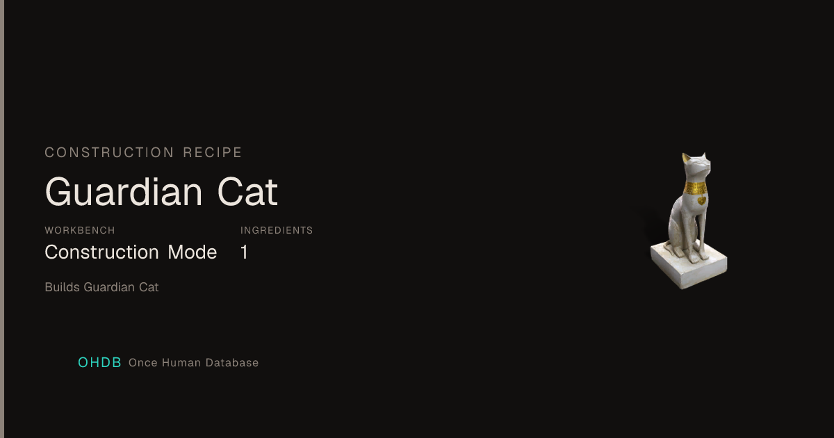 Guardian Cat