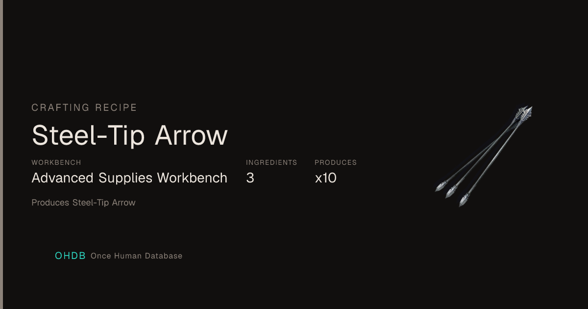 High-Speed Arrow