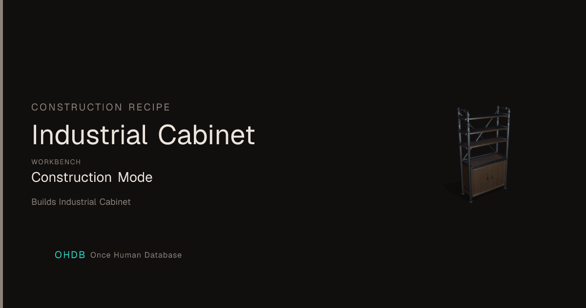 Industrial Cabinet