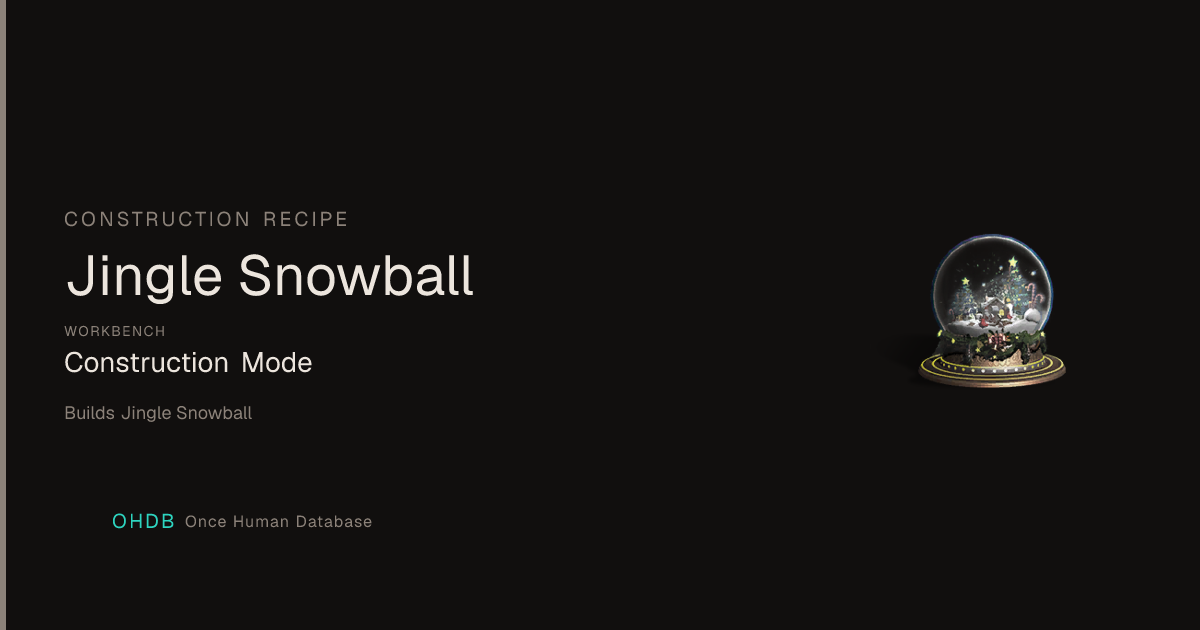 Jingle Snowball