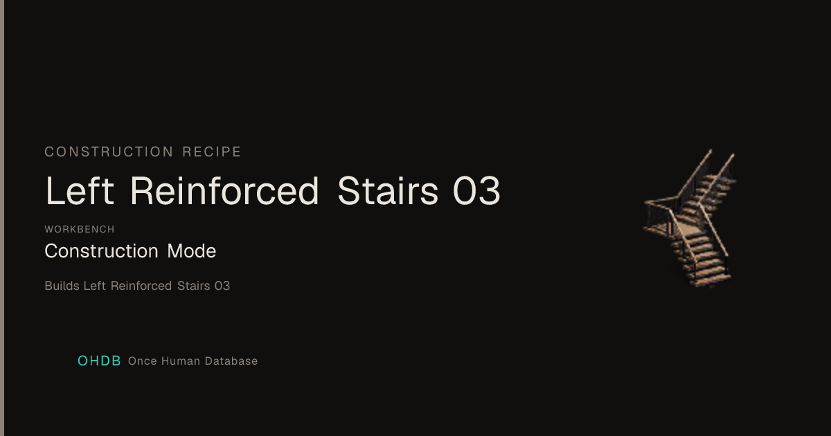 Left Reinforced Stairs 03