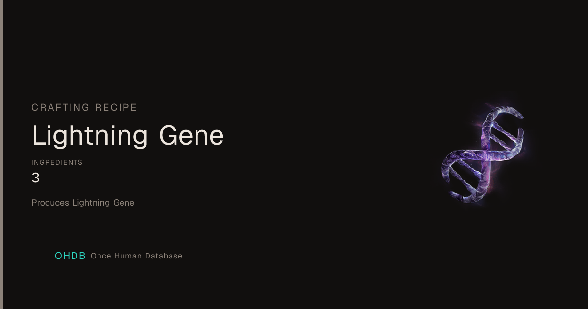 Lightning Gene