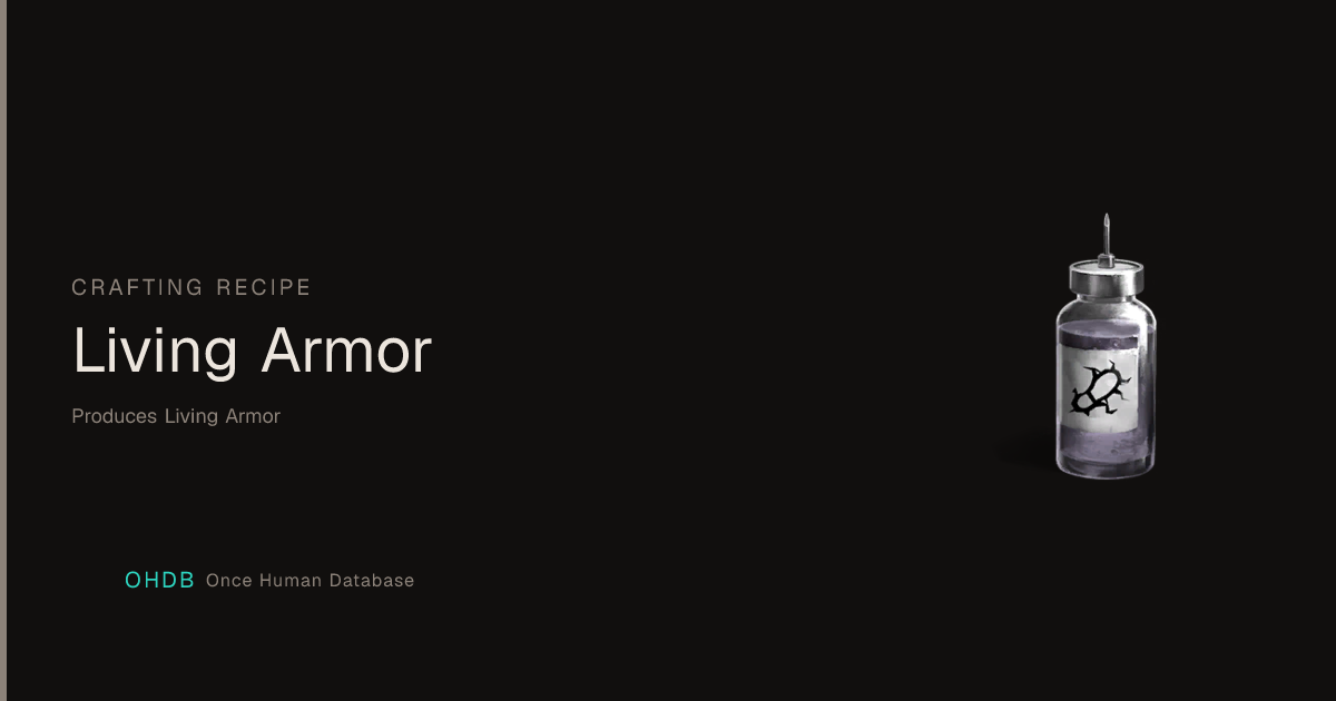 Living Armor