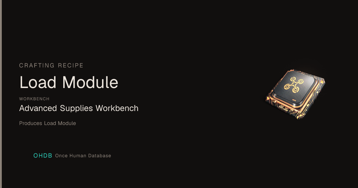 Load Module