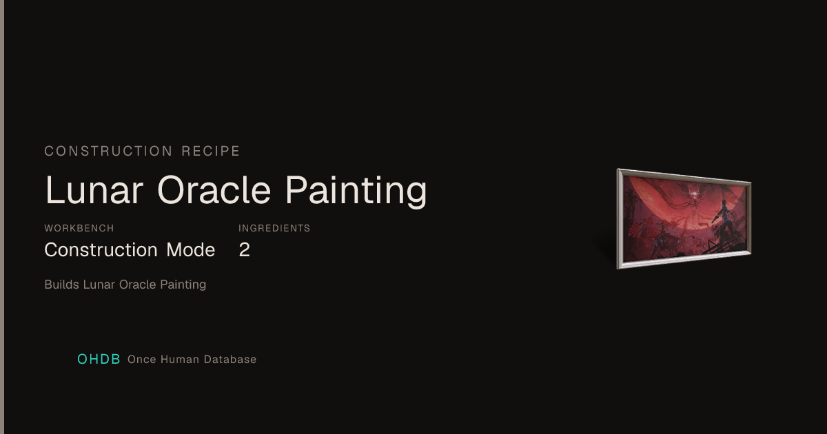 Lunar Oracle Painting