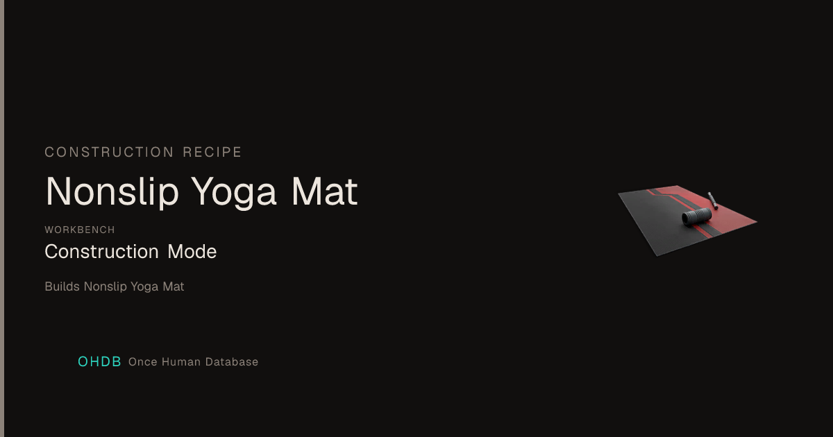 Nonslip Yoga Mat