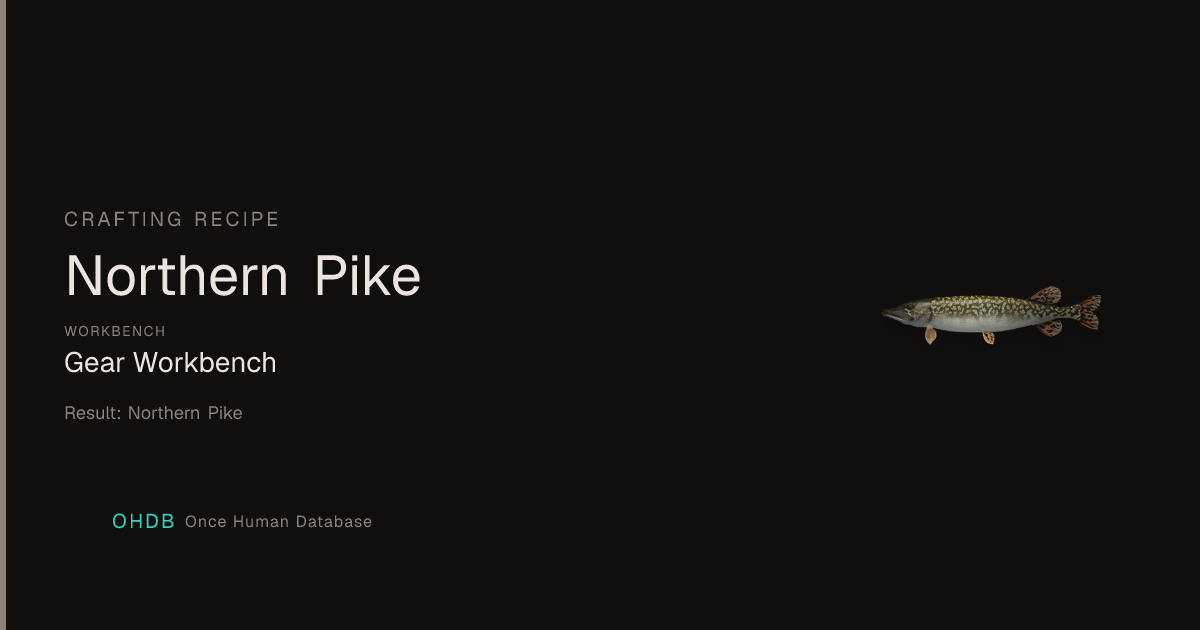 Northern Pike