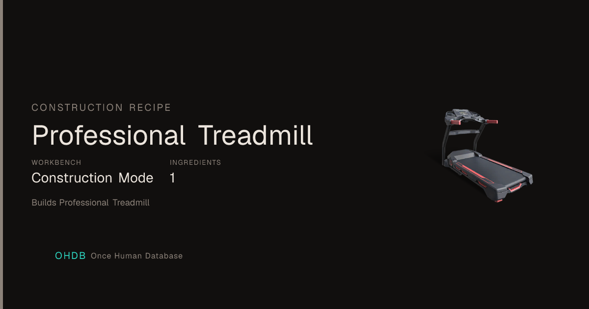 Professional Treadmill