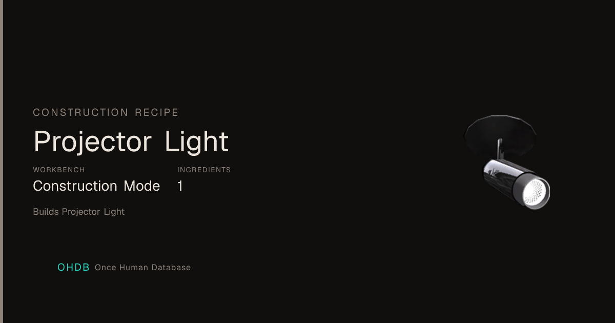 Projector Light