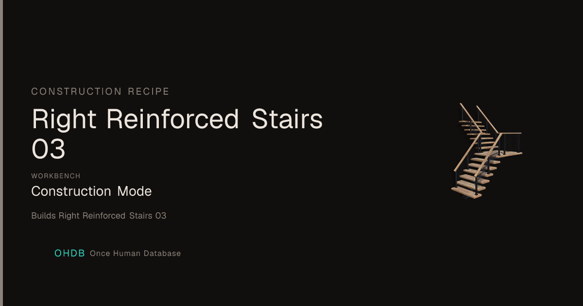 Right Reinforced Stairs 03
